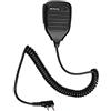 Retevis Walkie Talkie 2 Pin Superiore Microfono a Distanza Altoparlante Compatibile con Baofeng UV-5R BF-88E BF-888S RT24 RT27 Kenwood Sunreal (1 Pezzo)