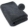 Airlab XXL Panno Microfibra Asciugatura Auto Moto Professionale 90x60 CM, 600GSM Asciugamani Assorbenti Senza Aloni Rapido Lavaggio Catturapolvere Lucidatura, Panni Stracci Pulizia Vetri Cucina Bagno