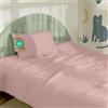 Dreamzie Set biancheria da letto per bambini 135x100 cm + 1 federa 40x60 cm | 100% Cotone · Copripiumino in garza di cotone · Certificato Oeko-TEX - Colore Rosa