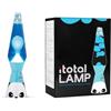 I-TOTAL® - Lampada Lava Spaceship Colorata Effetto Bolle Ipnotico, Design Retrò, Cera Fluida, Luce Rilassante, Lampada Decorativa per Casa e Ufficio (PANDASTIC)