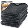 Airlab 2XL Panno Microfibra Asciugatura Auto Moto Professionale 60x40 CM, 600GSM Asciugamani Assorbenti Senza Aloni Rapido Lavaggio Catturapolvere Lucidatura, Panni Stracci Pulizia Vetri Cucina Bagno