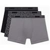 Emporio Armani Boxer da Uomo in Cotone Elasticizzato, Confezione da 3 Boxer (Confezione da 3), Nero, S