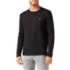 Marc O'Polo Marc OߴPolo Uomo Maglietta a maniche lunghe in cotone bio con scollo rotondo, Nero (Black), M