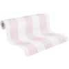A.S. Création carta de parati TNT con motivo a righe in crema, rosa - carta de parati decorativo 10,05 x 0,53 m - 770782