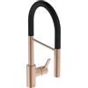 Ideal Standard - Gusto Miscelatore cucina, Semi Pro, con doccetta estraibile e due modalità di getto, bocca girevole a 360°, 6,1 l/min, facile da installare con fissaggio EasyFix+, Sunset Rose