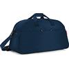 reisenthel overnighter plus twist silver - borsa da viaggio/sport extra large e intelligente, idrorepellente, funzionale con molte tasche interne ed esterne, Couleur:dark blue