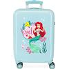 Disney Princess Celebration - Set di valigie, colore: verde, 55/68 cm, rigido, ABS, chiusura a combinazione laterale, 104 l, 2,66 kg, 4 ruote doppie
