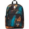 Invicta Jelek Fantasy Zaino Scuola Superiore Ragazzo, Capiente, Doppio Scomparto, Tasca PC e Borraccia, Blu Arancione