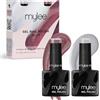 Mylee Set Smalto Gel Semipermanente 2x8ml [Boss B], UV/LED Nail Art