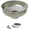 Agritech ATS KIT Filtro Olio in Acciaio Inox da 30 LT. Ø 500 mm