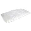 Dmora Talamo Italia - Cuscino per letto, 100% Made in Italy, Guanciale sfoderabile a saponetta in Memory Foam forato, Anallergico e Traspirante, 70x39x h10 cm