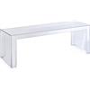 Kartell Invisible Side, Cristallo, H 40 cm