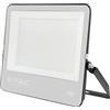 V-TAC PRO Faro Slim LED 300W 6500K proiettore Chip CREE 135lm/W IP65 Nero - SKU 232036