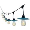 V-TAC VT-715S Catenaria LED 15.6mt con 15 lampadine LED ST64 a Filamento e pannello solare luce 3000K IP44 - 23034