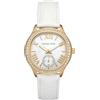 Michael Kors Orologio Sage da donna, movimento al quarzo a tre lancette con cinturino in acciaio inossidabile o in pelle