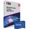 Bitdefender Total Security 2026 | 10 Dispositivi | 2 Anni | PC/Mac/iOS/Android | Codice di Attivazione per Posta