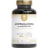 N2 Natural Nutrition Ashwagandha KSM-66 + Magnesio. Alto Dosaggio 7500mg, 180 Capsule. Integratore con Withanolidi, Alcaloidi, Flavonoidi. Umore, Concentrazione. Adattogeno Naturale. N2 Natural Nutrition