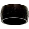 ANJEWELS Anello ANEL, AÇO AA.R260BBK-10 Marca, Estándar, Metallo Non prezioso, Nessuna Gemma