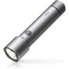 HOTO Torcia LED Potente Professionale, Torcia Tattica Ricaricabile Super Luminosa, Torcia Impermeabile IP68 con Clip, 5 Modalità Torce Portatili per Emergenza, Esterno, Campeggio