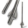 SCHWABENBACH® Scalpello a Lama SDS Max 60 x 400 mm - Ideale per Rimozione di Intonaco, Mattoni e Muratura - Scalpello SDS Max per Martello Demolitore - Punta Temprata - Lungo e Robusto