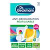 Dr. Beckmann - Salvietta anti-scolorimento riutilizzabile x1 - Protezione contro la decolorazione e mantenimento della brillantezza dei colori - Fibra 100% cotone efficace fino a 30 lavaggi