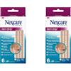 Nexcare Cerotti per suture cutanee Nexcare Steri-Strip, color pelle, 6 mm x 75 mm, 6/confezione
