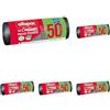 Alfapac Coulissac - Sacchetti per la spazzatura resistenti, 50 l, 10 pezzi (confezione da 1)