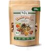 Biojoy Magia d'Inverno Biologica (250 g) - Mix di frutta secca e frutta a guscio con mandorle, anacardi, mirtilli rossi, gelsi bianchi, noci del Brasile e cioccolato