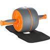 Ultrasport Premium Ab Trainer AB, Trainer Addominale Uso Domestico, per allenare Muscoli Addominali, Schiena e Spalle, Rullo Superiore Corpo con Maniglie gommate, Pratico attrezzo Sportivo, Arancione