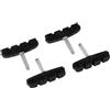 On Bike Pattini freni bici per MTB e city bike v-brake quattro pezzi 50mm