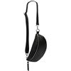 SH Leder ® Karla G359 - Marsupio in vera pelle, marsupio da viaggio, di dimensioni medie, 27 x 15 cm, unisex, Nero , Medium