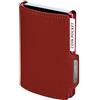 MONDRAGHI Saffiano Plus Red - Mini Portafoglio Slim Donna con Protezione RFID | Pelle Saffiano Antigraffio | Portamonete Integrato | 9 Carte | Made in Italy