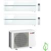 Mitsubishi Condizionatore dualsplit Kirigamine Style 18000 18000 btu wifi codice prod: MSZ-LN(50)(50)VG2V MXZ-3F54VF4