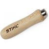 Stihl - Portadocumenti con Manico in Legno per Motosega, Parte n.08114907860