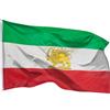 PHENO FLAGS Bandiera Iran 90x150cm - iraniana con lo stemma del leone - resistente alle intemperie con occhielli in ottone - 100% poliestere - cuciture doppie robuste e colori vivaci