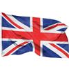 PHENO FLAGS Bandiera Gran Bretagna 90x150cm - britannica - resistente alle intemperie - con occhielli in ottone - 100% poliestere - cuciture doppie robuste e colori vivaci