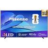 Hisense Smart TV QLED 98 4K 98E7Q, Smart TV VIDAA, Dolby Vision IQ, HDR 10+ Adaptive, 144hz Game Mode PRO, Dolby Atmos, Alexa Built-in, VIDAA Voice, Tuner DVB-T2/S2 HEVC 10, lativù 4K