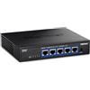 TRENDnet TEG-S750 Switch 5 porte 10G, 5 porte RJ-45 10G, capacità di commutazione 100 Gbps, supporta connessioni 2,5G e 5G-Base-T, protezione a vita, nero,