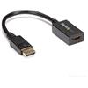 StarTech DP2HDMI2 DisplayPort Passiver Konverter DP 1.2 Stecker auf HDMI A-Buchse, 0.12m, schwarz