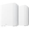 ASUS ZenWiFi BT8 2-Pack - Per Modem Operatore e ONT, WiFi 7 Mesh, 14 Gbps, due porte 2,5 G, sicurezza e controllo parentale incluse, Smart Home Master SSIDs, 4G & 5G Mobile Tethering, Bianco