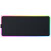 Razer Strider Chroma - Tappetino per mouse ibrido (19 zone di illuminazione Razer Chroma RGB, Dimensioni estese, Base antiscivolo, Resistente ad acqua e deformazioni) Nero