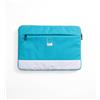 Pantone Celly, Sleeve per Laptop Linea Pantone, Custodia PC 15.6 con Chiusura Zip, Due Scomparti e Tasca Esterna Richiudibile, con Imbottitura Interna, Emerald Lake
