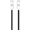 Celly USBCUSBCCOTTBK Cavo di ricarica USB nero
