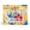 Ravensburger CreArt: Stitch & Leroy - Dipingere con i Numeri per Bambini 9+ Anni, Kit Pittura con Tavole, Cornice, Pennello e Colori Inclusi, 25 x 18,30 cm, Idee Regalo Disney