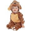 Rubie's RUBIES COSTUME CAGNOLINO INFANTILE per bambini da 12 a 18 mesi, pagliaccetto, cappello, coda per Carnevale, Natale, Feste e Cosplay