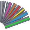 AutoPrevails 8 strisce di lettura guidate, strisce di dislessia, colorate per lettura, marcatura, sovrapposizione colorata, per studenti, bambini, per ridurre lo stress visivo (19 x 3,2 cm)