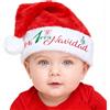 DPKOW Regalo Mi Primera Navidad Gorro para bebé Primera Navidad Accesorios Photocall Recuerdo Gorro de Papá Noel para bebé Niño Niña Recién Regalo Sombrero Navideño