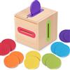 Lubolee Giochi Montessori 1 2 3 Anno, Giocattoli Bambino 1-3 Anno Giochi da Viaggio Bambini 2 1 3 Anni Regalo Bambino 1-3 Anno Educativi Giocattoli in Legno per attività e Sviluppo