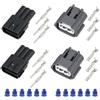VGOL 4 connettori a bobina di accensione a 3 pin maschio femmina 6189-0779 compatibili con Nissan