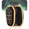 LELNOOS Cover Chiave Auto, Silicone Custodia Chiave Protettiva Copri Chiavi per Peugeot 208 308 508 2008 3008 5008 GT per Citroen C3 C4 C5 Grand Picasso Aircross Cactus DS3 DS4 Berlingo, Smart